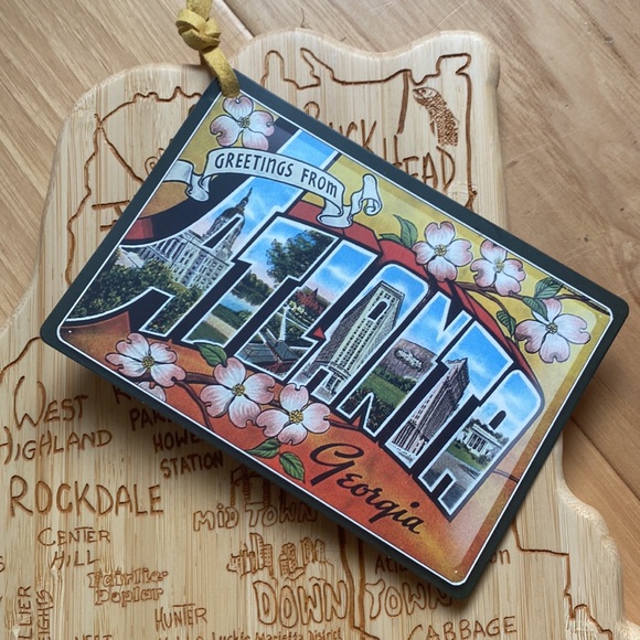 NWT ATLANTA map Charcuterie board - Picture 3 of 5